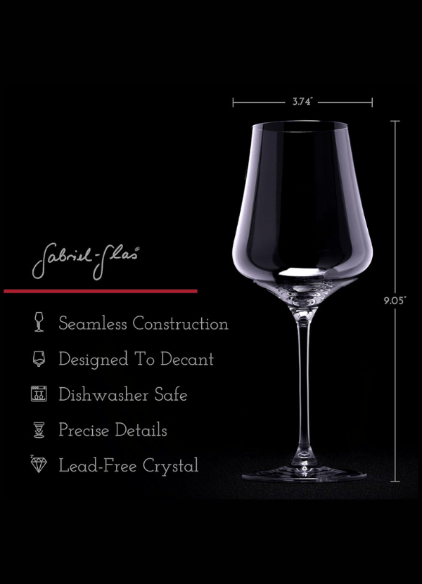 Gabriel - Glas 1 - Piece StandArt Wine Glass - AlbertWines2u