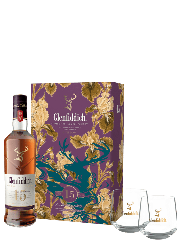 Glenfiddich 15 Year Old Gift Pack (CNY 2026) - AlbertWines2u