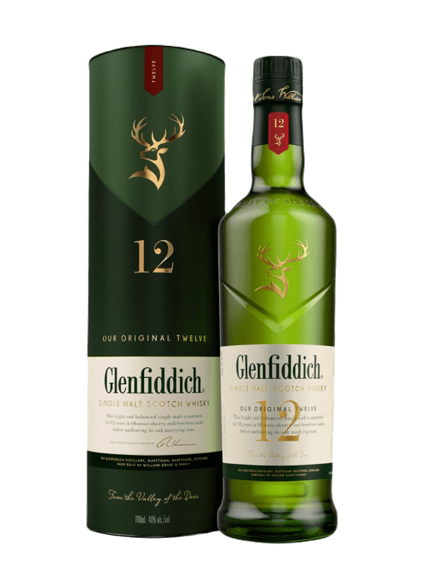 Glenfiddich '12 Years Old' Single Malt Scotch Whisky