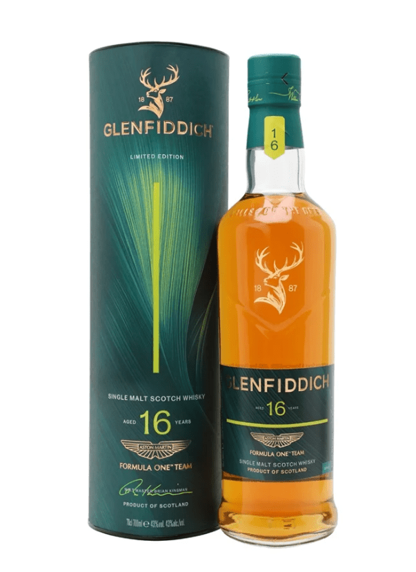 Glenfiddich '16 Years Old' Single Malt Scotch Whisky (Aston Martin F1 Limited Edition 2026) - Albert Wines