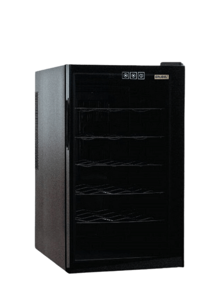 Grubel Wine Cabinet - 18 bottles - Single Temperature (GWC-TP18BK)