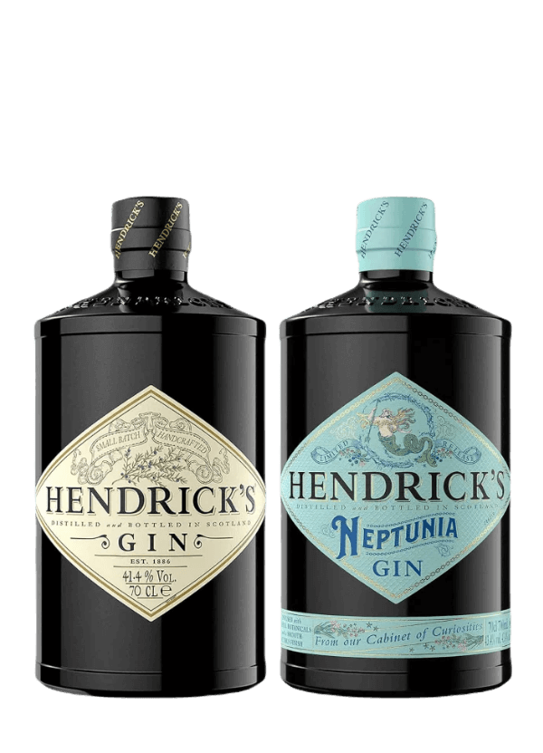 Hendrick's 2-Bottle Set (Hendricks Gin & Hendricks Neptunia)