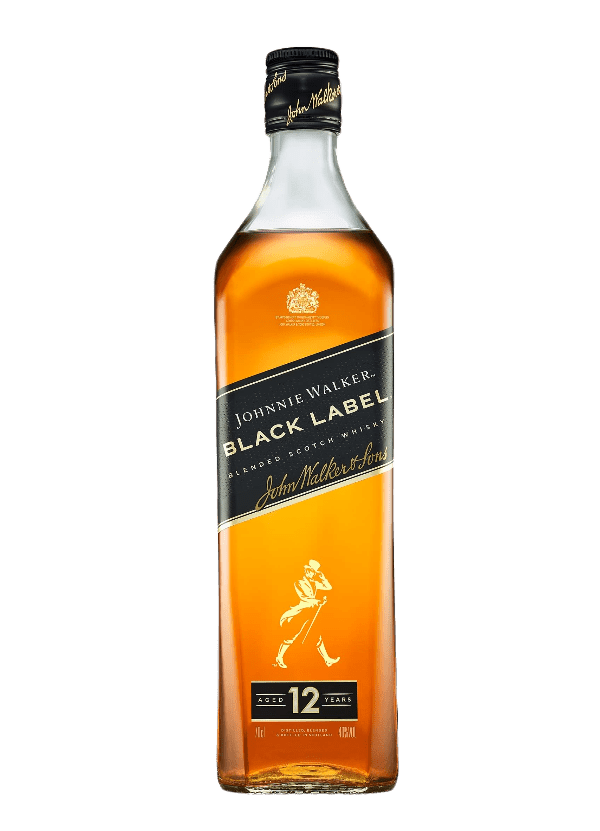 Johnnie Walker 'Black Label 12 Years Old' Blended Scotch Whisky - AlbertWines2u