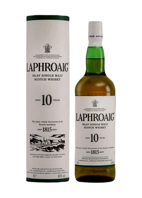 Laphroaig '10 Years Old' Single Malt Scotch Whisky
