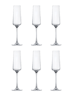 Lucaris 'Hong Kong Hip' Champagne Flute (Set of 6) - AlbertWines2u