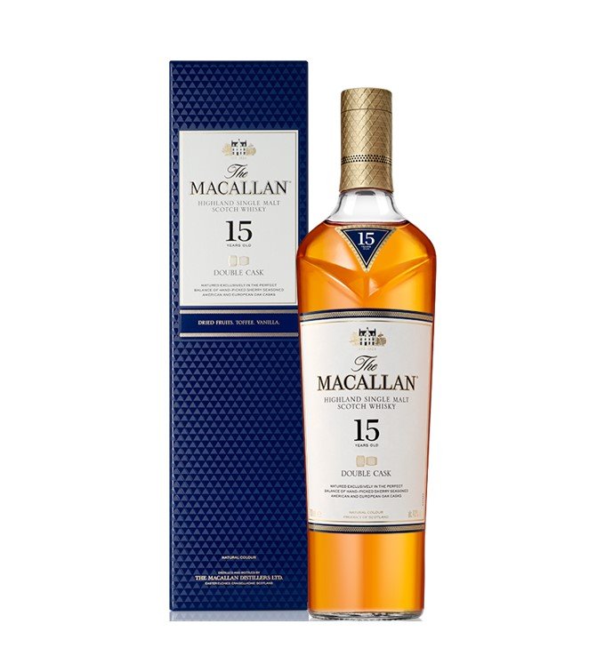 Macallan '15 Years Old Double Cask' Single Malt Whisky - AlbertWines2u