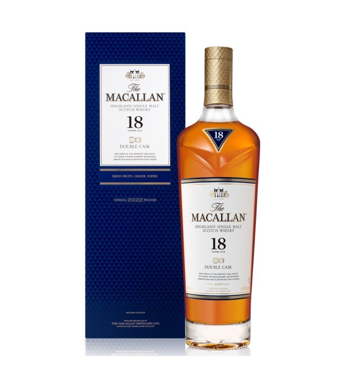 Macallan '18 Years Old Double Cask' Single Malt Whisky - AlbertWines2u