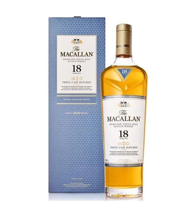 Macallan '18 Years Old Triple Cask' Single Malt Whisky - AlbertWines2u