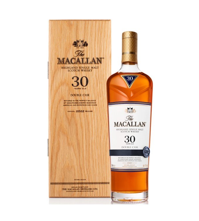 Macallan '30 Years Old Double Cask' Single Malt Whisky - AlbertWines2u