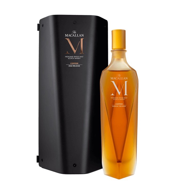Macallan ‘M Copper Decanter’ Single Malt Scotch Whisky - AlbertWines2u