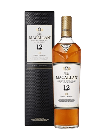 Macallan '12 Years Old Sherry Oak' Single Malt Whisky - AlbertWines2u