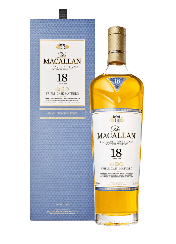 Macallan '18 Years Old Triple Cask' Single Malt Whisky