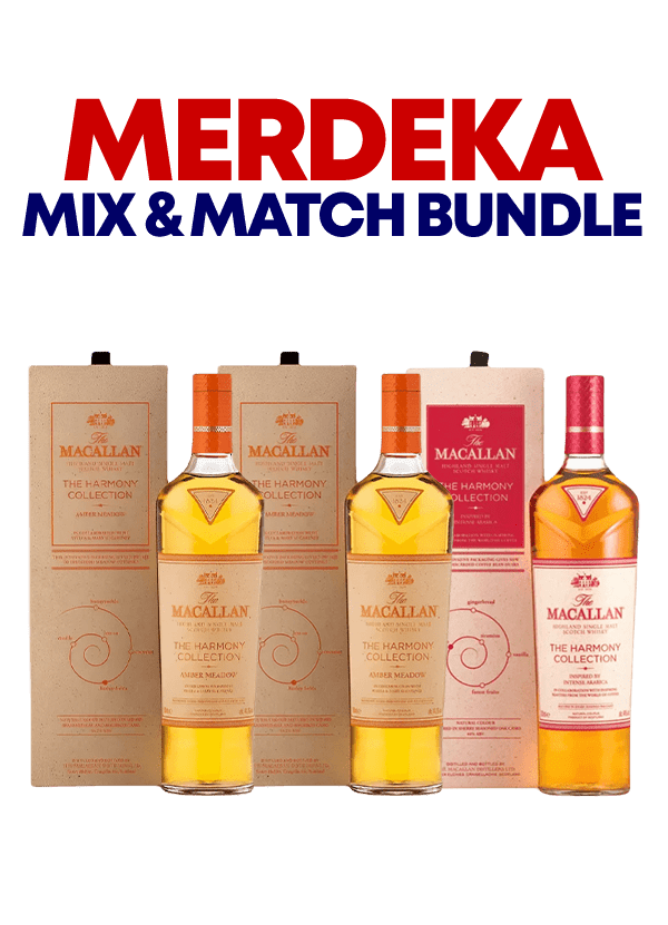 Merdeka Harmony: Pick 3 Macallan Harmony Bottles - AlbertWines2u