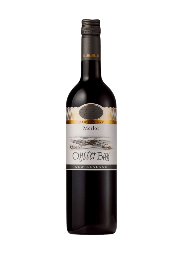 yster Bay Merlot, bursting with ripe plum and dark berry flavors, accented by subtle spice notes