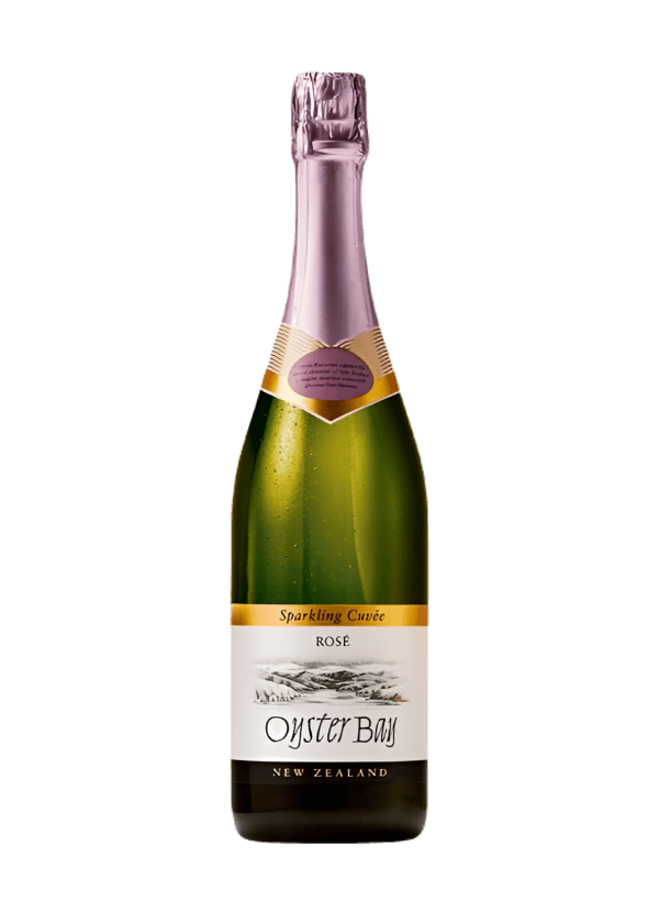 Sip the refreshing allure of Oyster Bay Sparkling Cuvée Rosé, with bright berry flavors and a hint of floral sweetness.