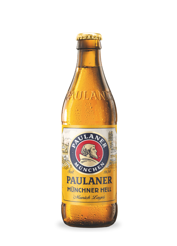 Paulaner Munchner Hell Lager Beer (24x 330ml Bottles)