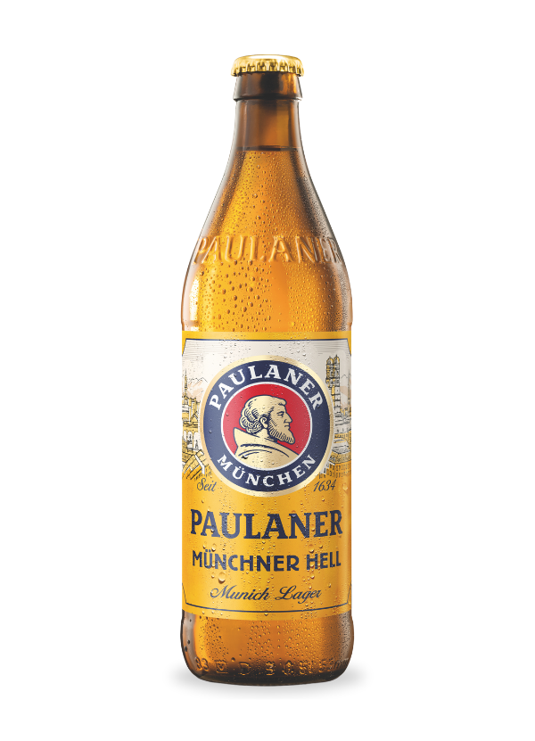 Paulaner Munchner Hell Lager Beer (20 x 500ml Bottles)