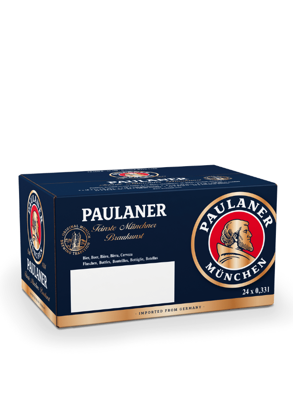 Paulaner Munchner Hell Lager Beer (24x 330ml Bottles) - AlbertWines2u