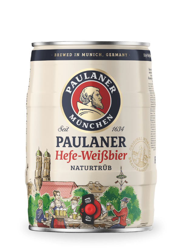 Paulaner Weissbier Beer (2x 5L Draught Keg) - AlbertWines2u