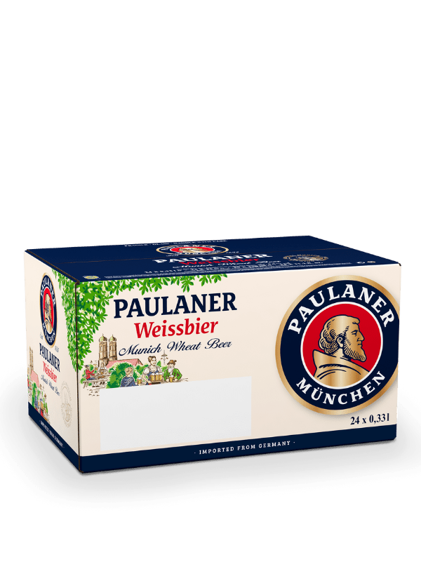 Paulaner Weissbier Beer (24 x 330ml Bottles) - AlbertWines2u