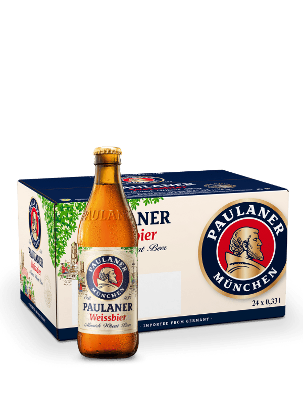 Paulaner Weissbier Beer (24 x 330ml Bottles) - AlbertWines2u