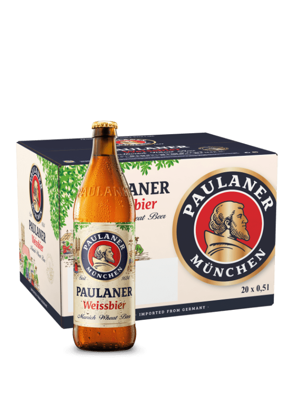 Paulaner Weissbier Beer (20 x 500ml Bottles) - AlbertWines2u