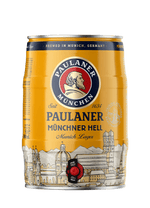 Paulaner Munchner Hell Lager Beer (5L Draught Beer Keg) - AlbertWines2u