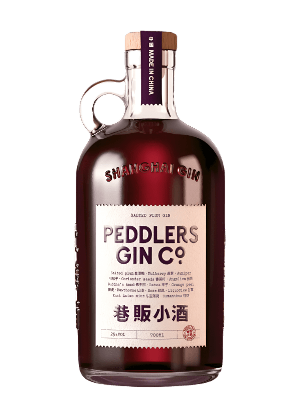 Peddlers 'Salted Plum' Shanghai Craft Gin - AlbertWines2u