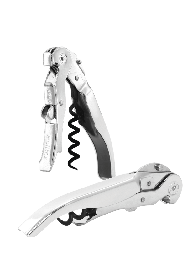 Pulltex 'ClickCut' Chrome Corkscrew
