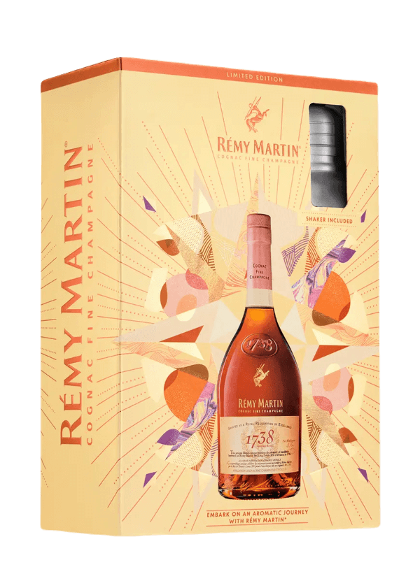 Remy Martin '1738 Accord Royal' Cognac (Limited Edition Gift Pack with Shaker)