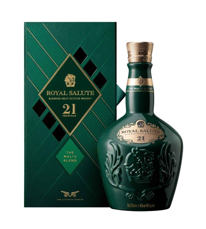 Royal Salute '21 Years Old - The Malts Blend' Scotch Whisky - AlbertWines2u