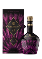 Royal Salute '21 Years Old - The Signature Blend' Scotch Whisky (Harris Reed Limited Edition - Black Fuchsia) - AlbertWines2u
