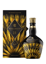 Royal Salute '21 Years Old - The Signature Blend' Scotch Whisky (Harris Reed Limited Edition - Black Gold) - AlbertWines2u