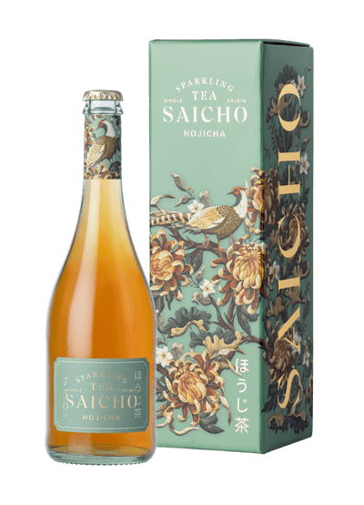 Saicho Hojicha Sparkling Tea Gift Box - Albert Wines