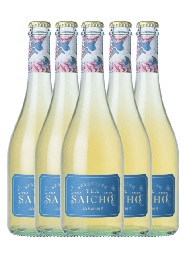 Saicho Jasmine Sparkling Cold Brewed Tea (Non Alc) - AlbertWines2u