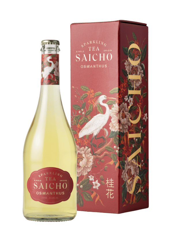 Saicho Osmanthus Sparkling Cold Brewed Tea (Non Alc) (Copy) - AlbertWines2u