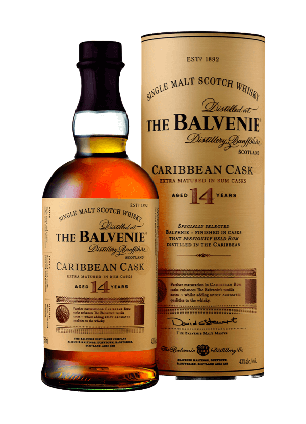 The Balvenie '14 Years Old Caribbean Cask' Single Malt Whisky