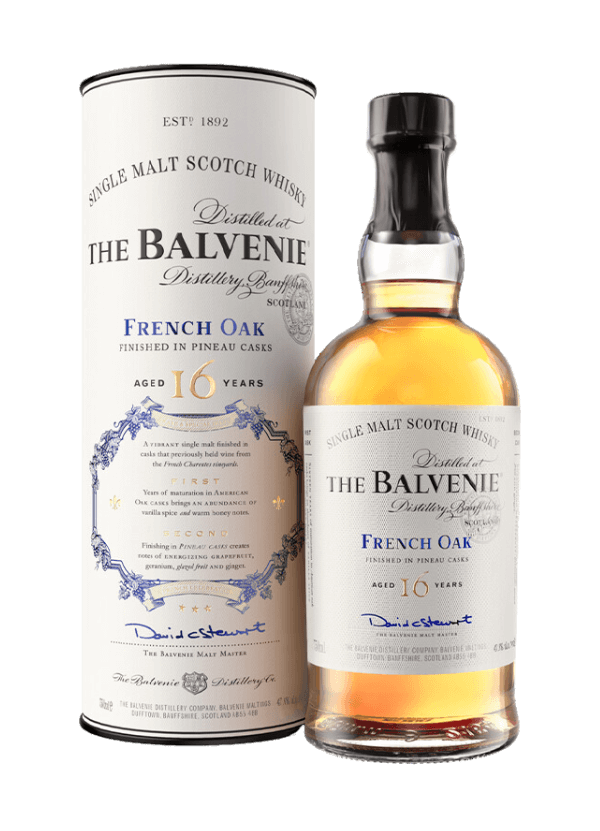 The Balvenie '16 Years Old French Pineau Cask' Single Malt Whisky