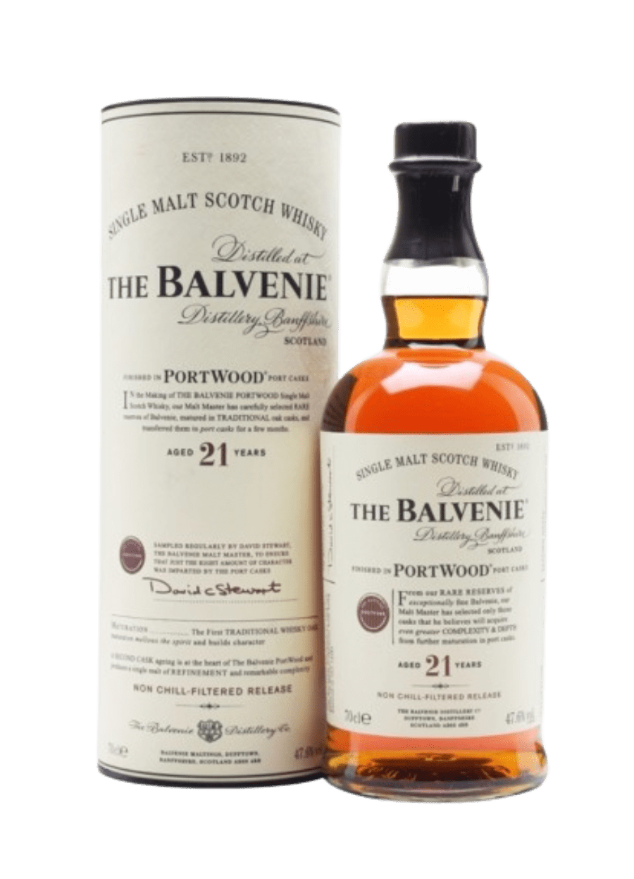 The Balvenie '21 Years Portwood' Single Malt Whisky - AlbertWines2u