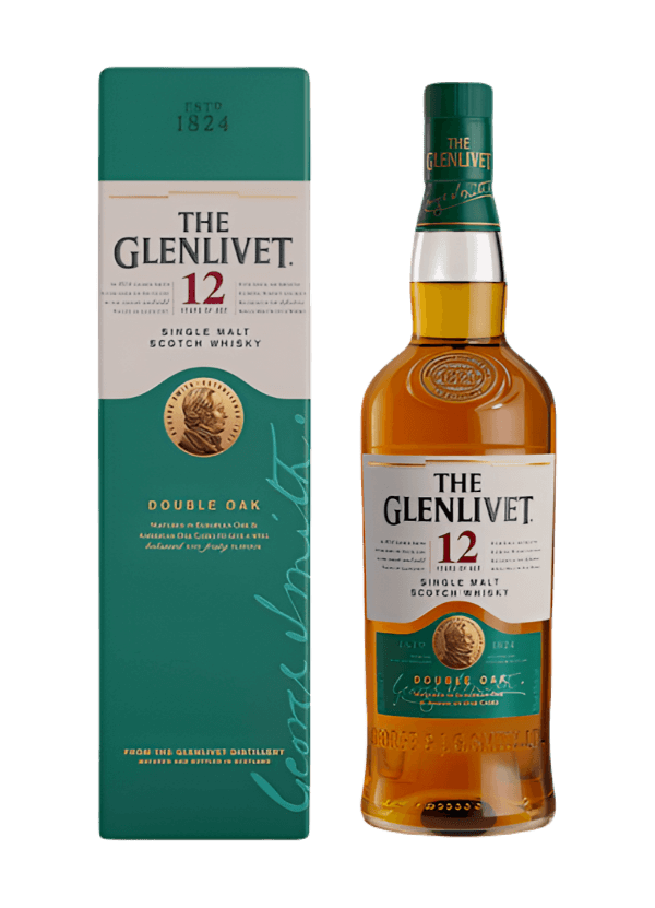 The Glenlivet '12 Years Old Double Oak' Single Malt Scotch Whisky - AlbertWines2u
