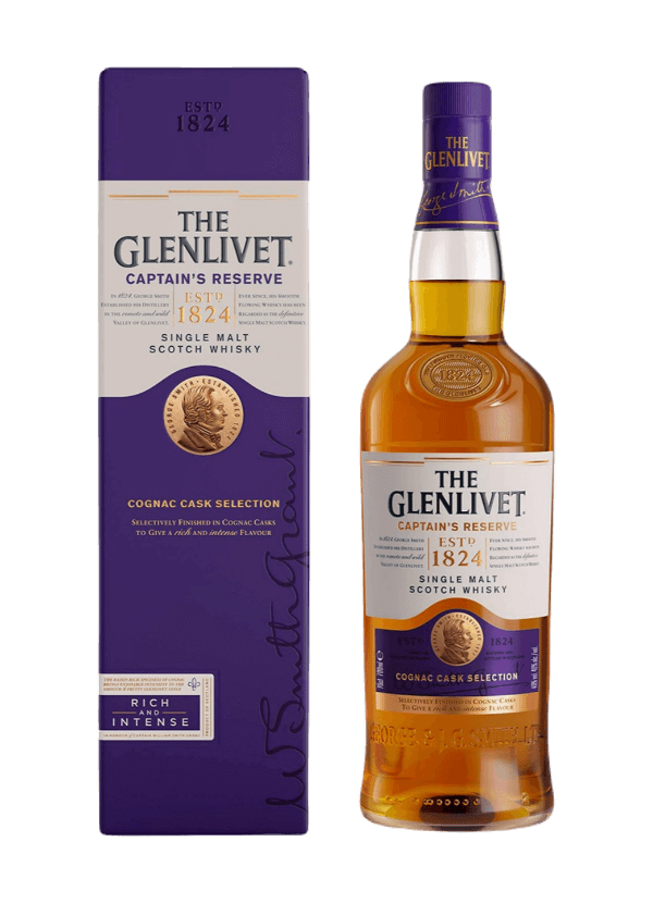 The Glenlivet 'Captain's Reserve' Single Malt Scotch Whisky