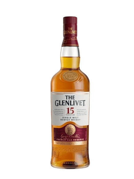 The Glenlivet '15 Years Old' Single Malt Scotch Whisky - AlbertWines2u