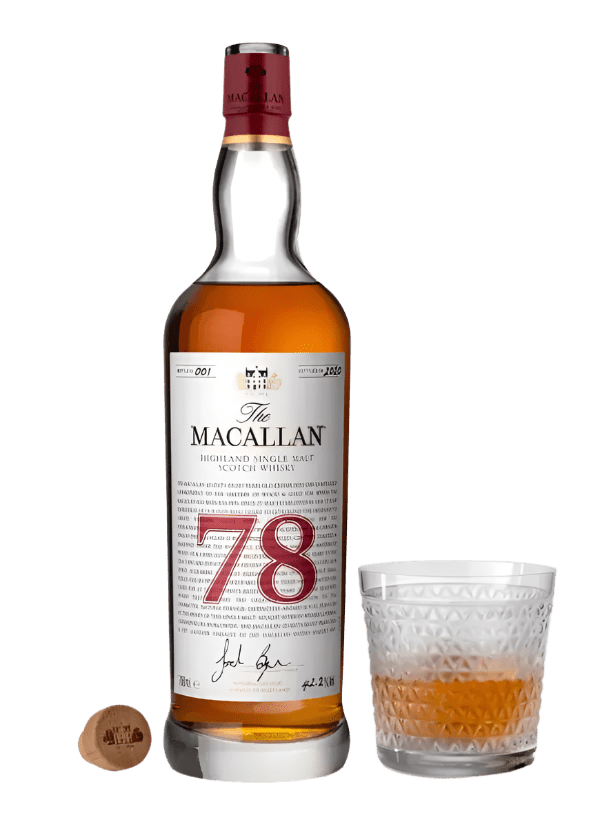 Macallan '78 Years Old - Red Collection' Single Malt Scotch Whisky - AlbertWines2u