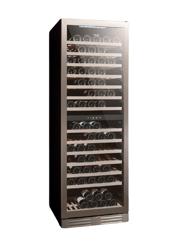 Vintec 'Seamless Series' Wine Cabinet - 138 bottles - Dual Temperature (VWD154SSA-X) - AlbertWines2u
