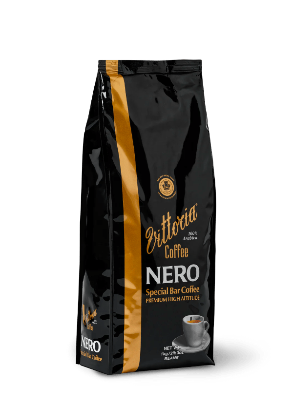 Vittoria 'Nero' Coffee Beans (1kg Pack) - AlbertWines2u