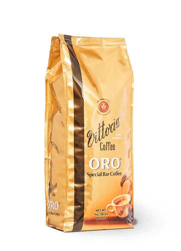 Vittoria 'Oro' Coffee Beans (1kg Pack) - AlbertWines2u