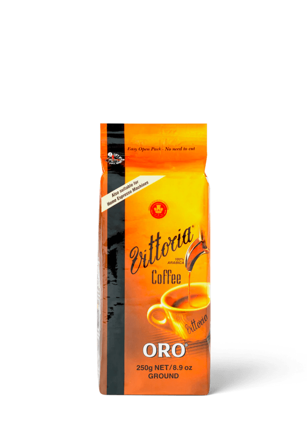 Vittoria 'Oro' Ground Coffee (250g Pack) - AlbertWines2u